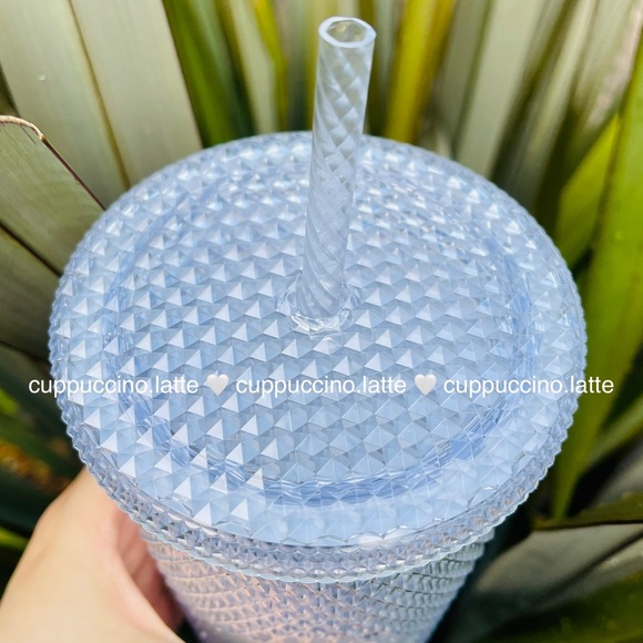 🤍LAST FEW💚Starbucks 2021 Korea Luminous Glow in the Dark Bling Studded Tumbler - Picture 5 of 13